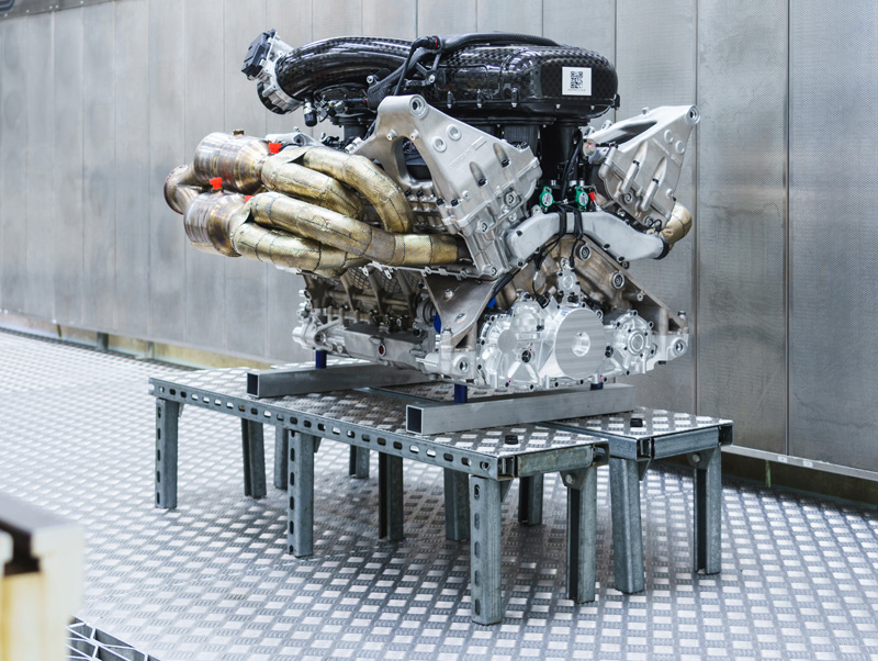 Aston Martin Valkyrie Cosworth Hybridized 1155 hp V12 Spider 2021 